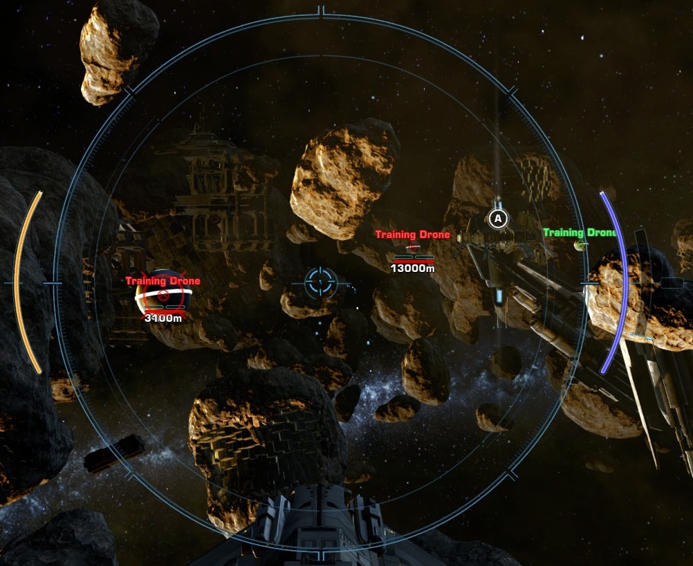 HUD Firing Arc