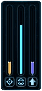 HUD Power Status Shields