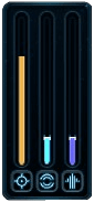 HUD Power Status Weapons