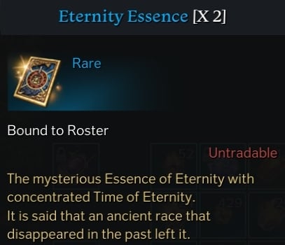 Lost Ark Card Collection  Guide - Eternity Essence