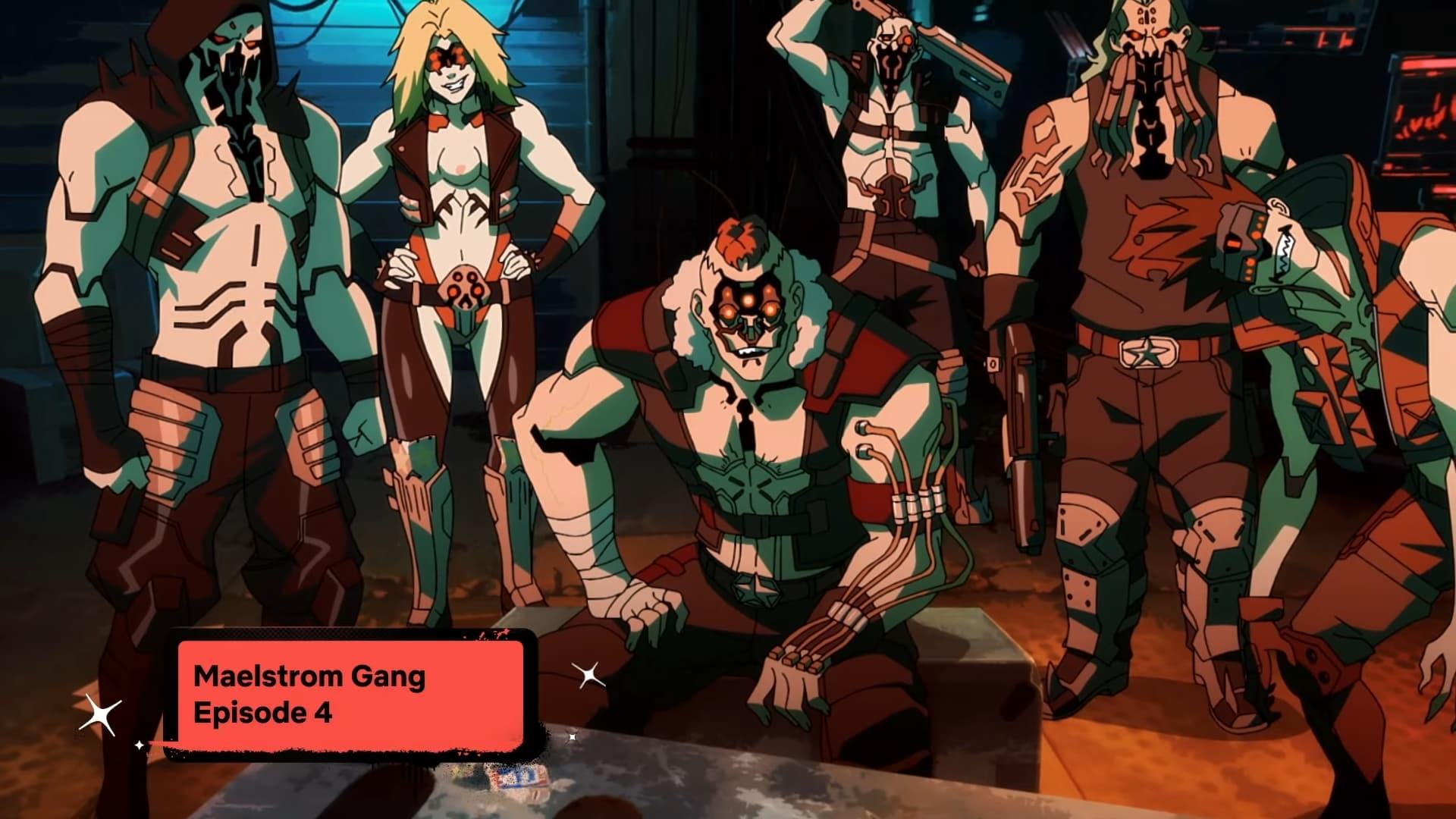 Maelstrom Gang in Edgerunners