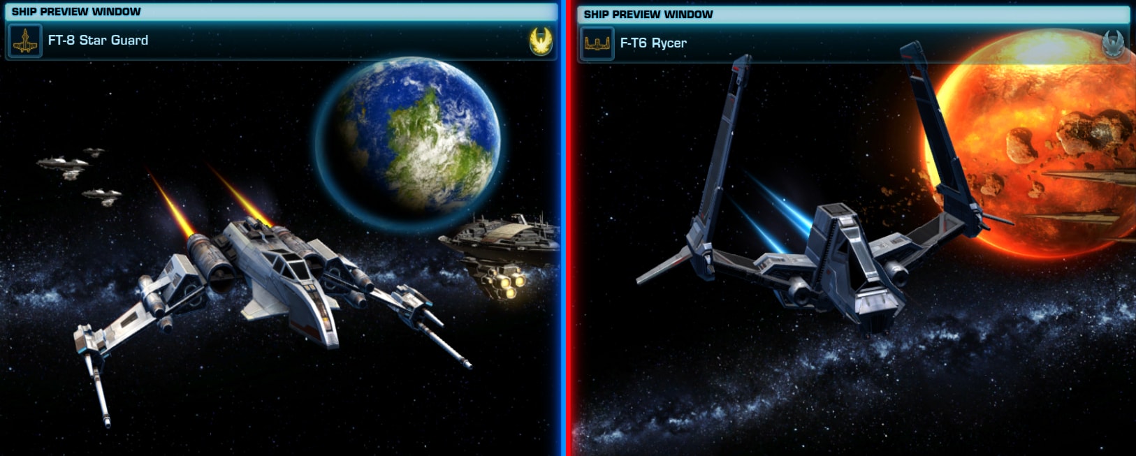 T1 Strike Fighter: Star Guard / Rycer
