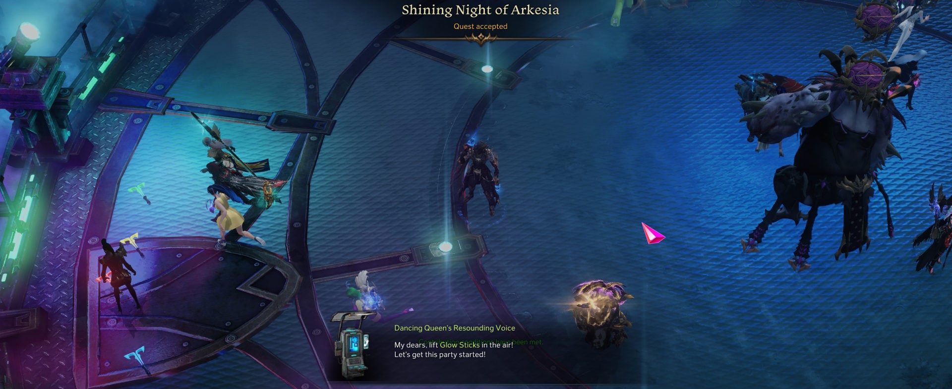 Lost Ark Heartbeat Island Summer Festival - Glowstick Boss Co-op
