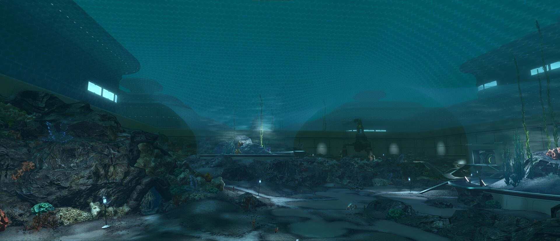 Shot of the new underwater Manaan area coming with SWTOR 7.1, which releases on August 2.