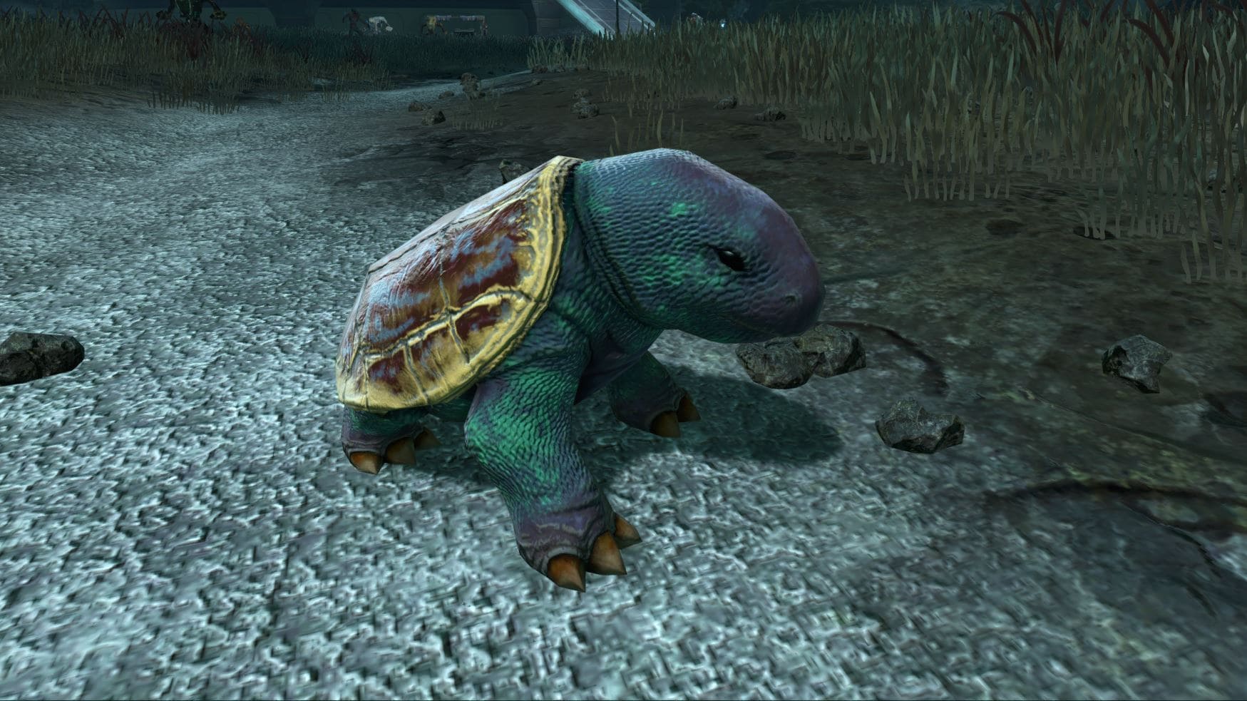 Manaan Cerulean Turtle mini pet