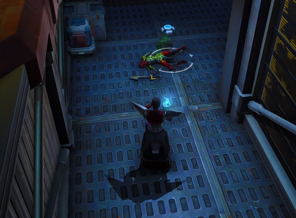 Reviving a player in SWTOR