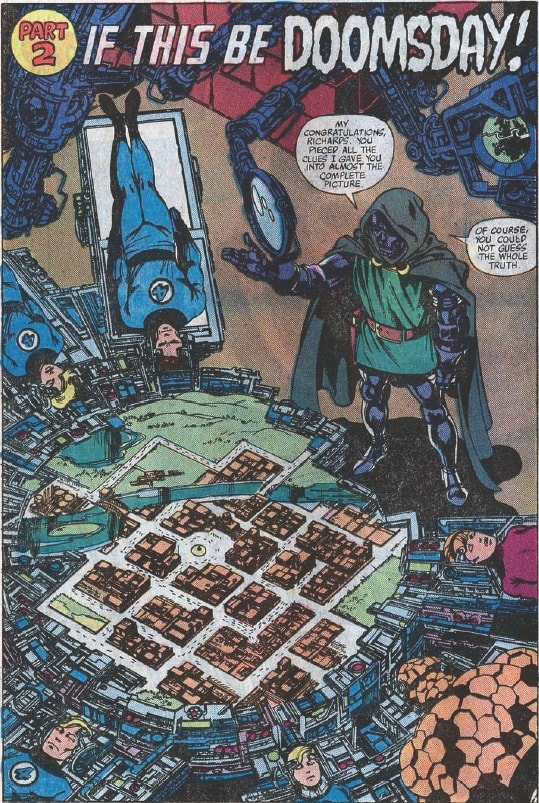 Terror in a tiny town - The Fantastic Four Comics series