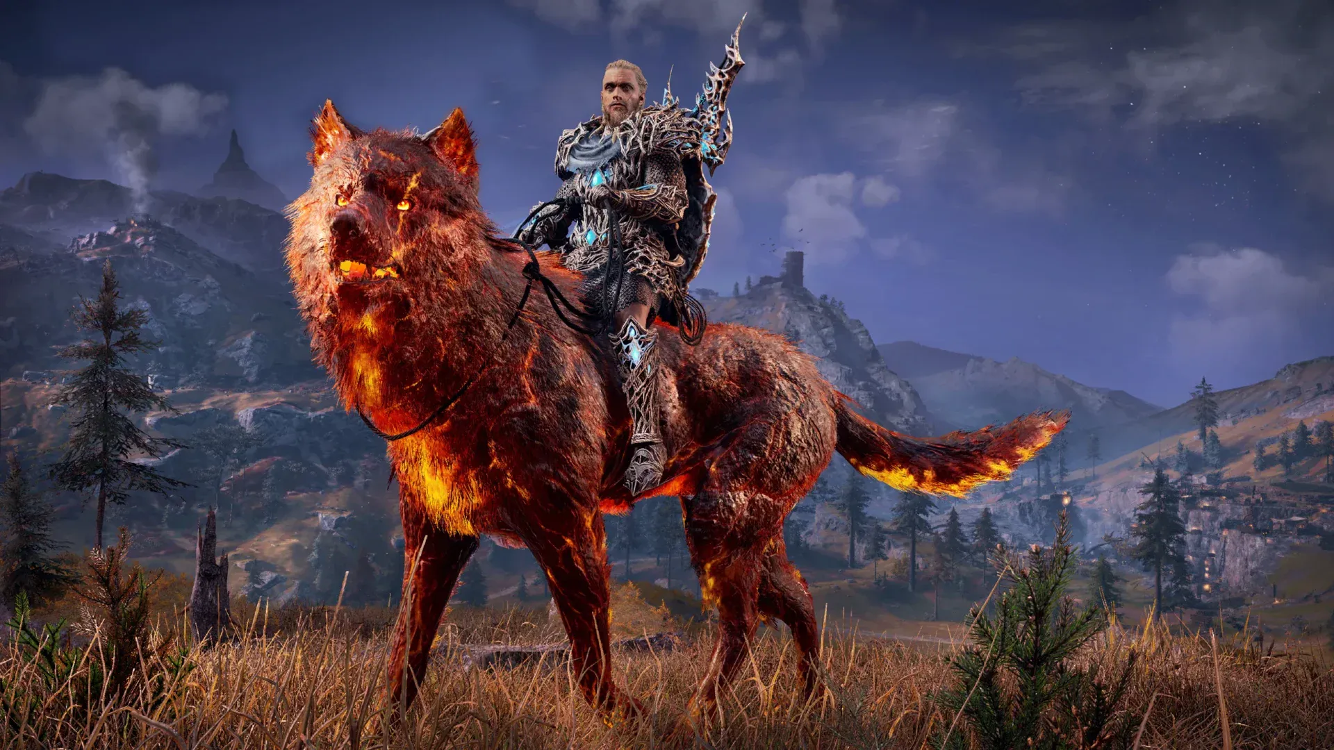 AC Valhalla Wolf Kissed Armor Set from The Forgotten Saga