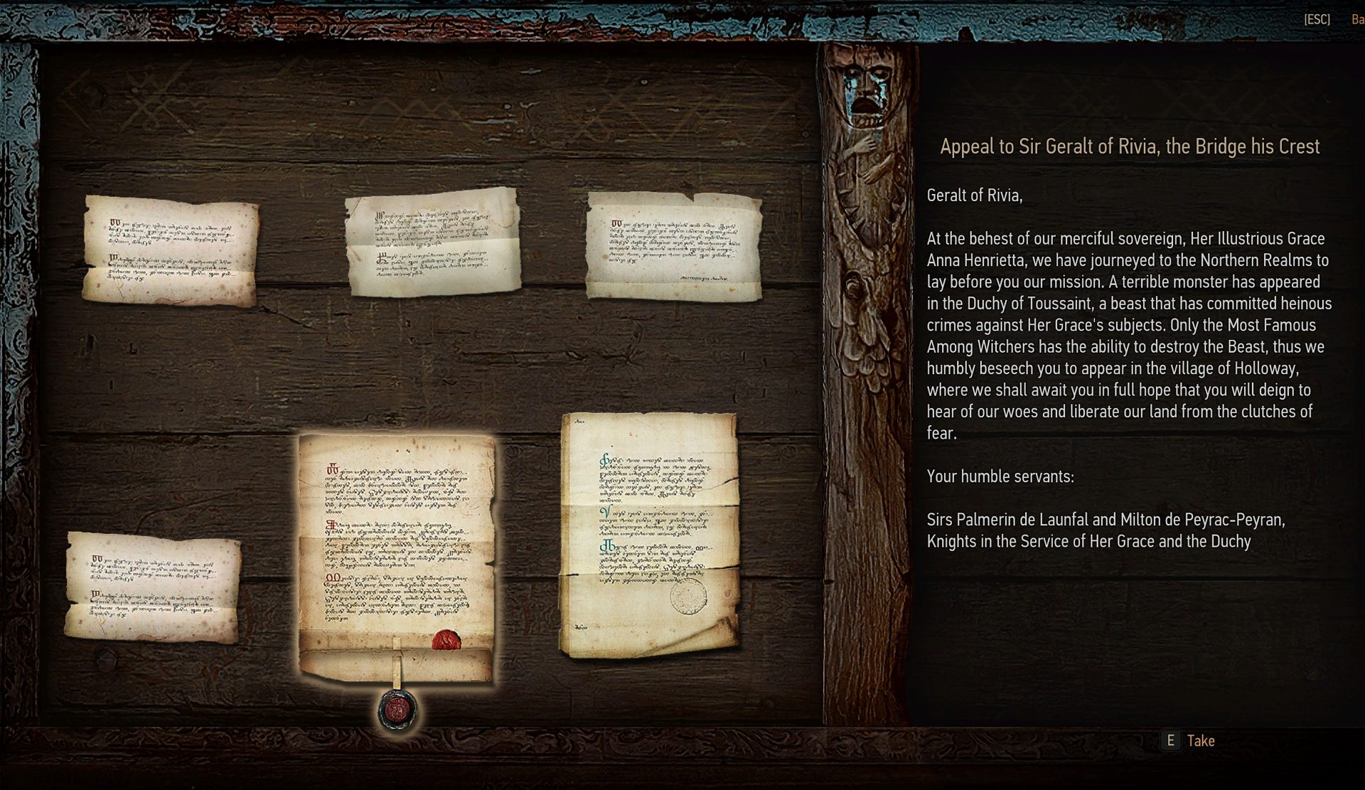 How to start the Witcher 3 Wild Hunt Blood and Wine and go to Toussaint