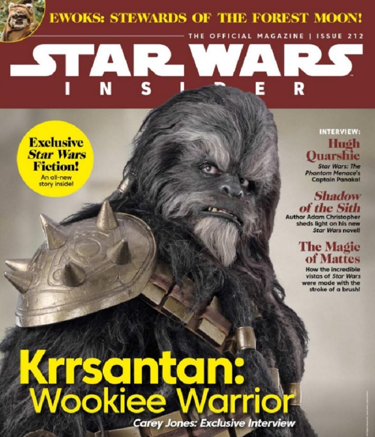 Star Wars Insider 212 cover