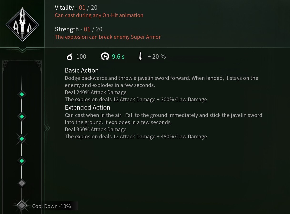 Javelin Sword