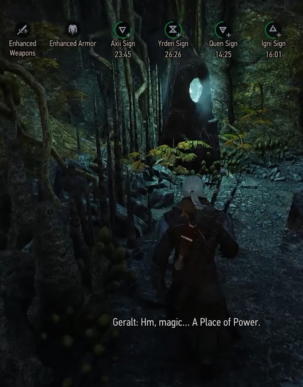 North of Redgill Place of Power Location