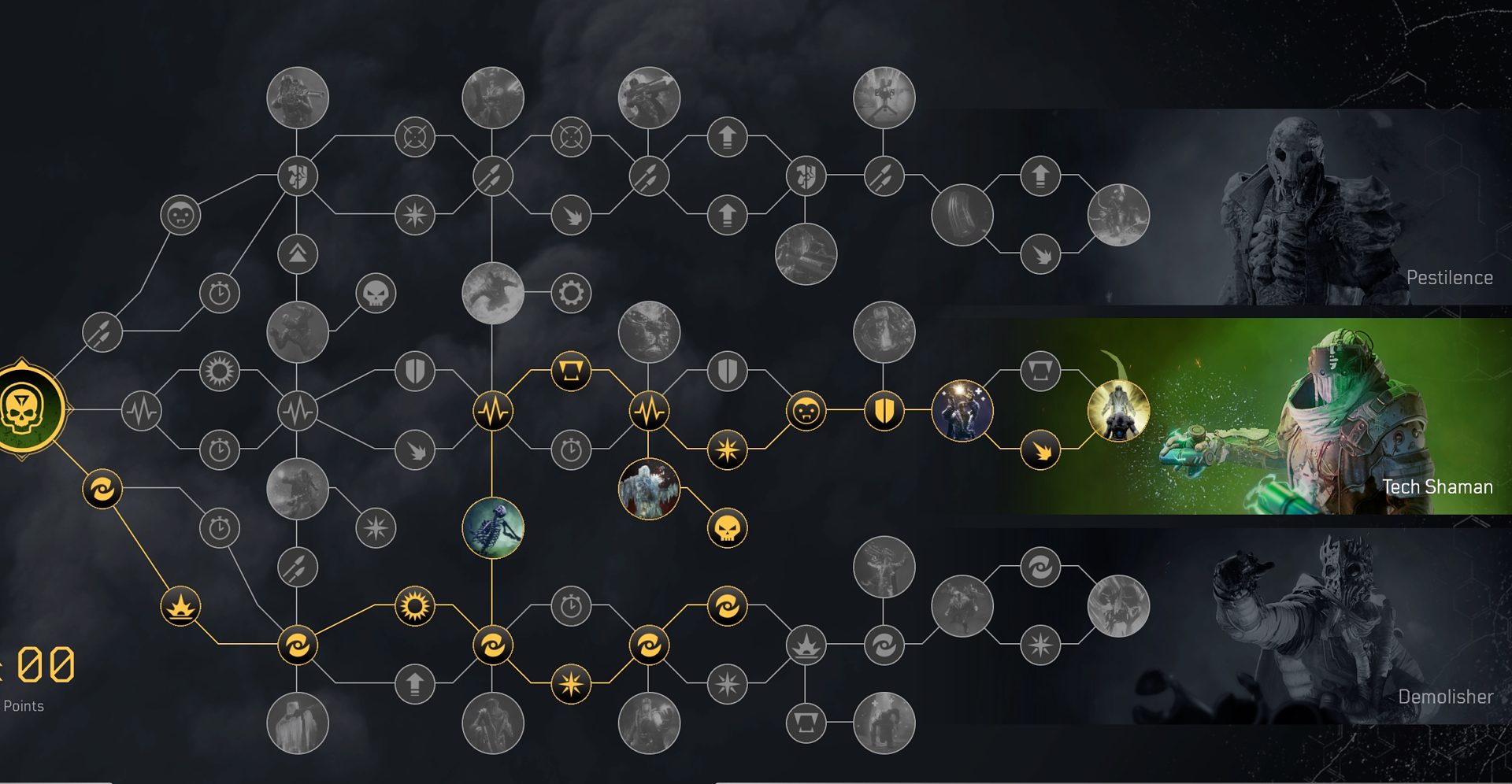 Outriders Worldslayer Technomancer Build Guide: Blighted Charge - the Skil Tree