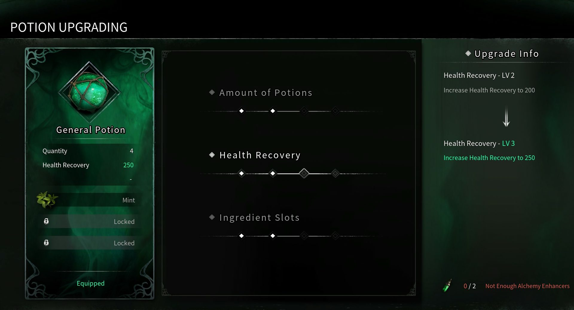 How to upgrade healing potions in Thymesia