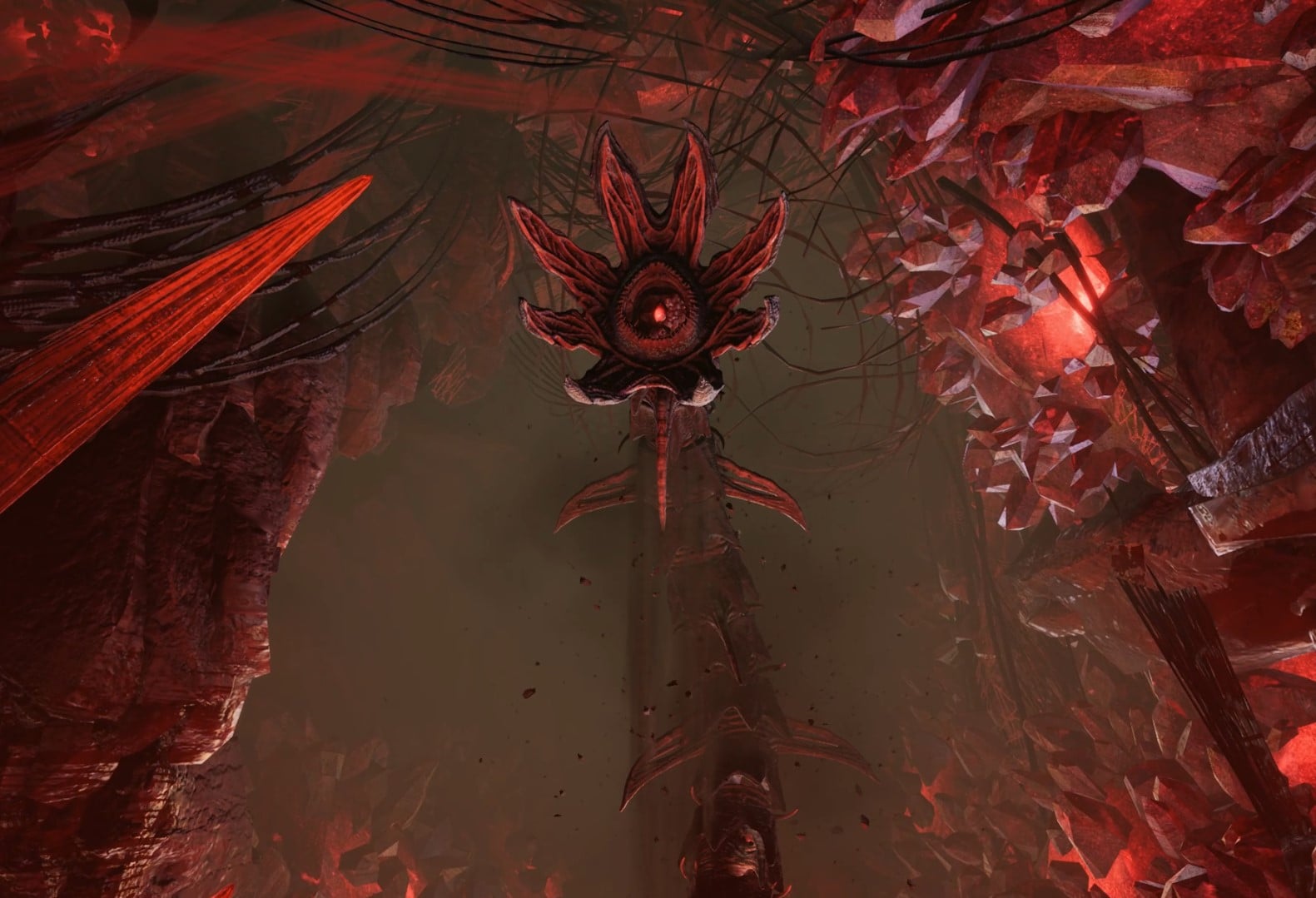 Gimmick Boss Type in Thymesia - Its eyeball is bigger than your body, what are your puny saber and dagger gonna do?