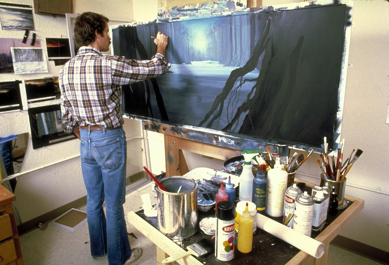 Matte paintings in Star Wars