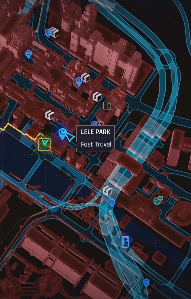 Anti-Piercing Tactical Media Cargo Pants (Legs) Map Location 1