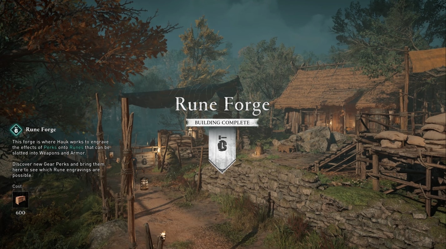 Building the Rune Forge in AC Valhalla