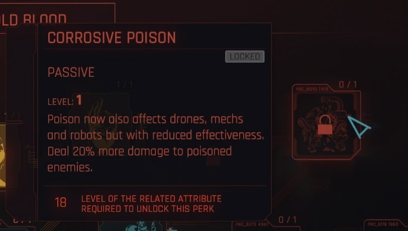 Corrosive Poison