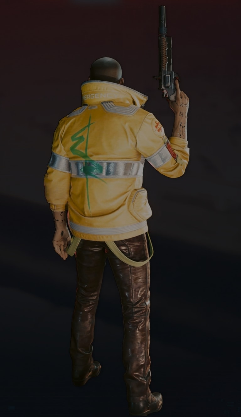 David Martinez's Jacket from Edgerunners in Cyberpunk 2077 - back preview