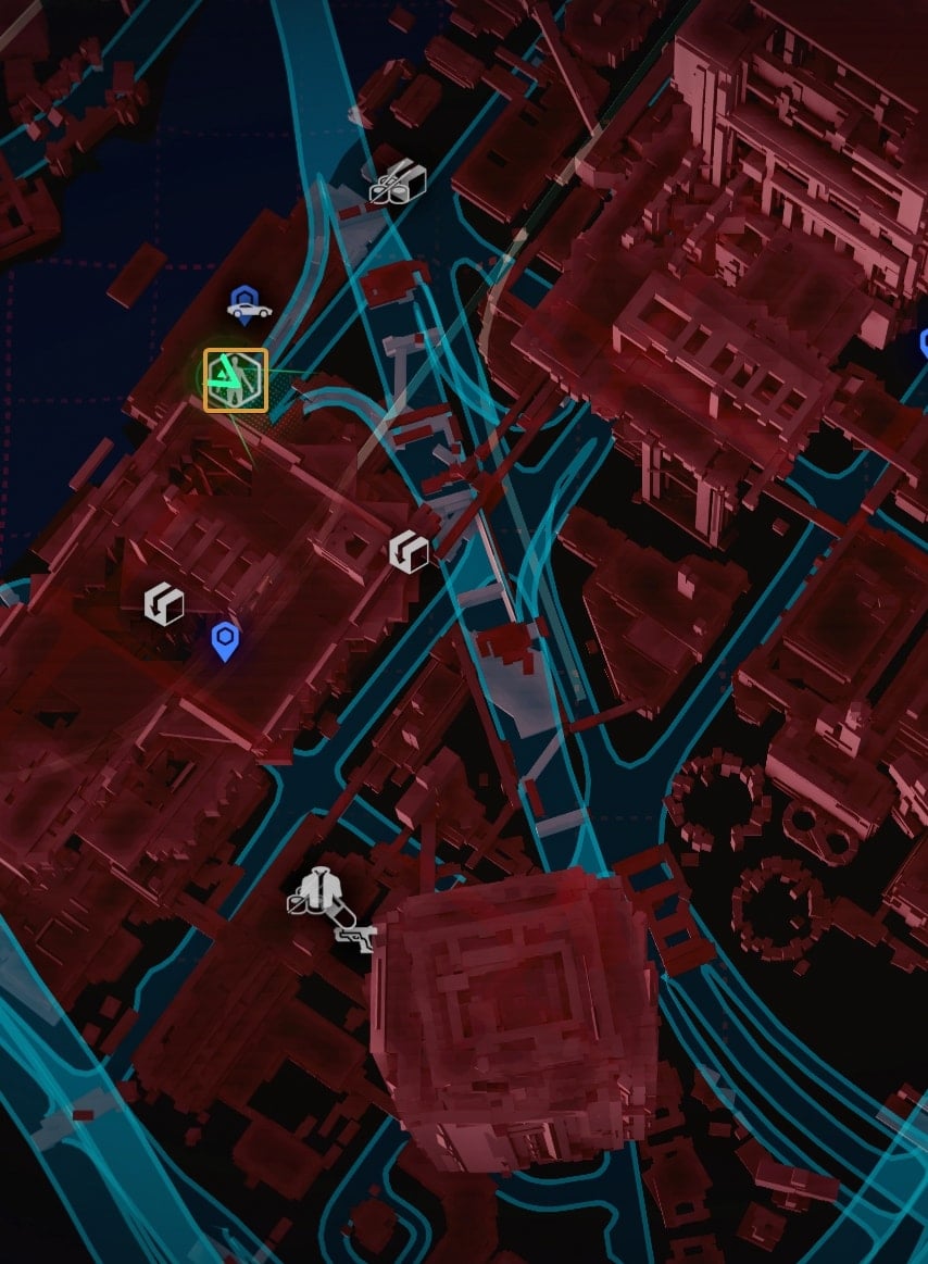 David's Ripperdoc location map
