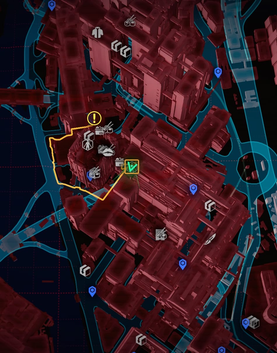 Fingers riperdoc location in Night City