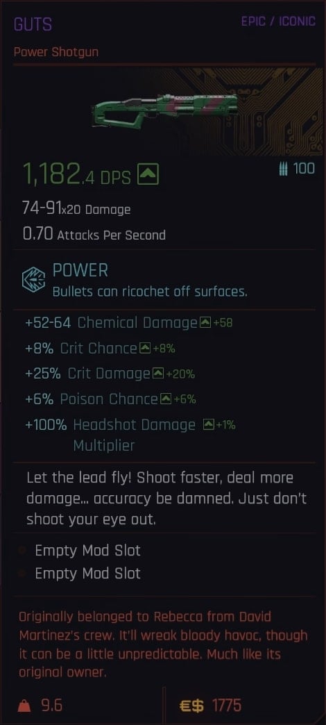 Guts-Iconic-Power-Shotgun-Stats