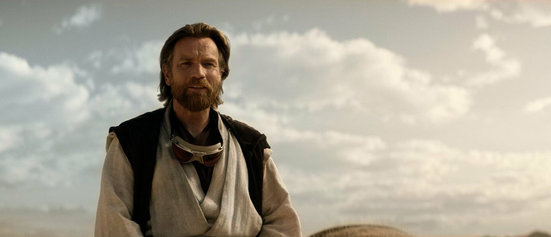 Obi-Wan Kenobi in a shot from the Kenobi series