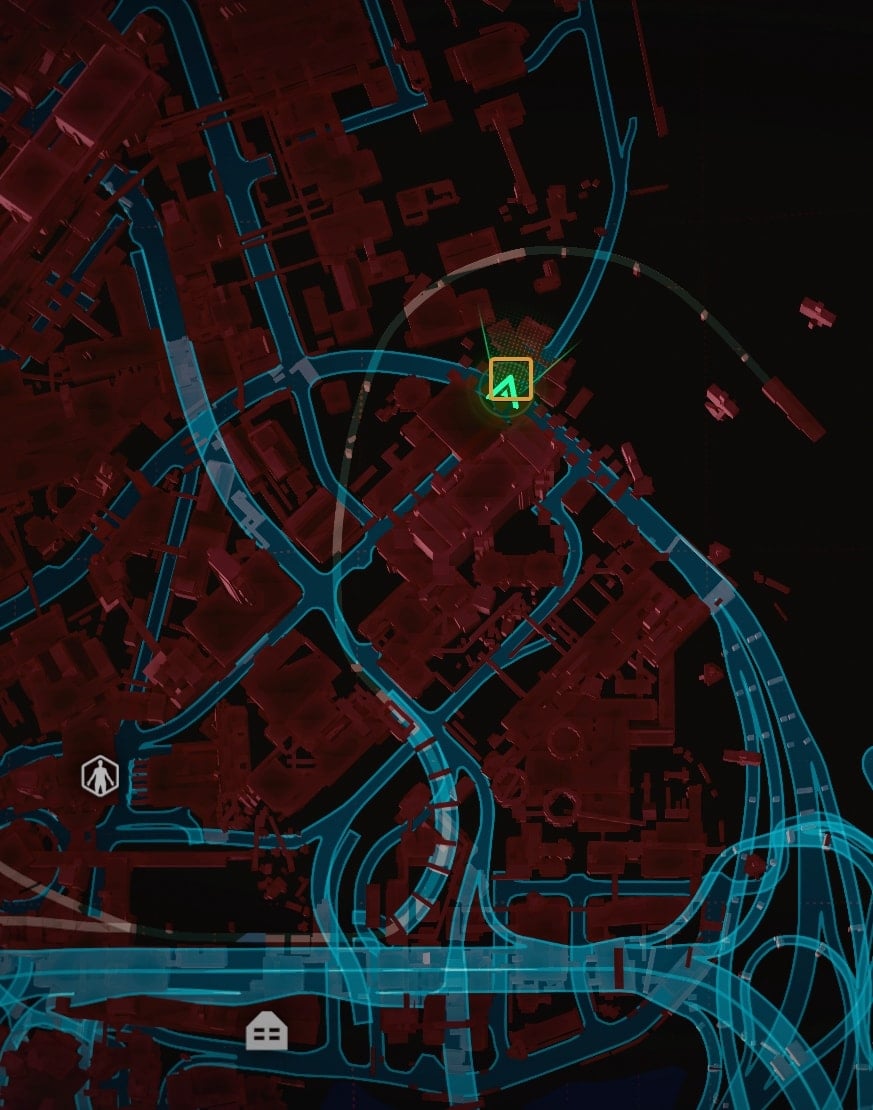 Rebecca and Pilar's apartment map