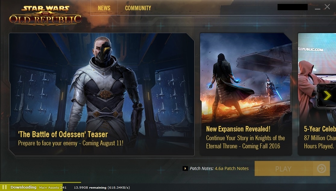 SWTOR Classic Launcher