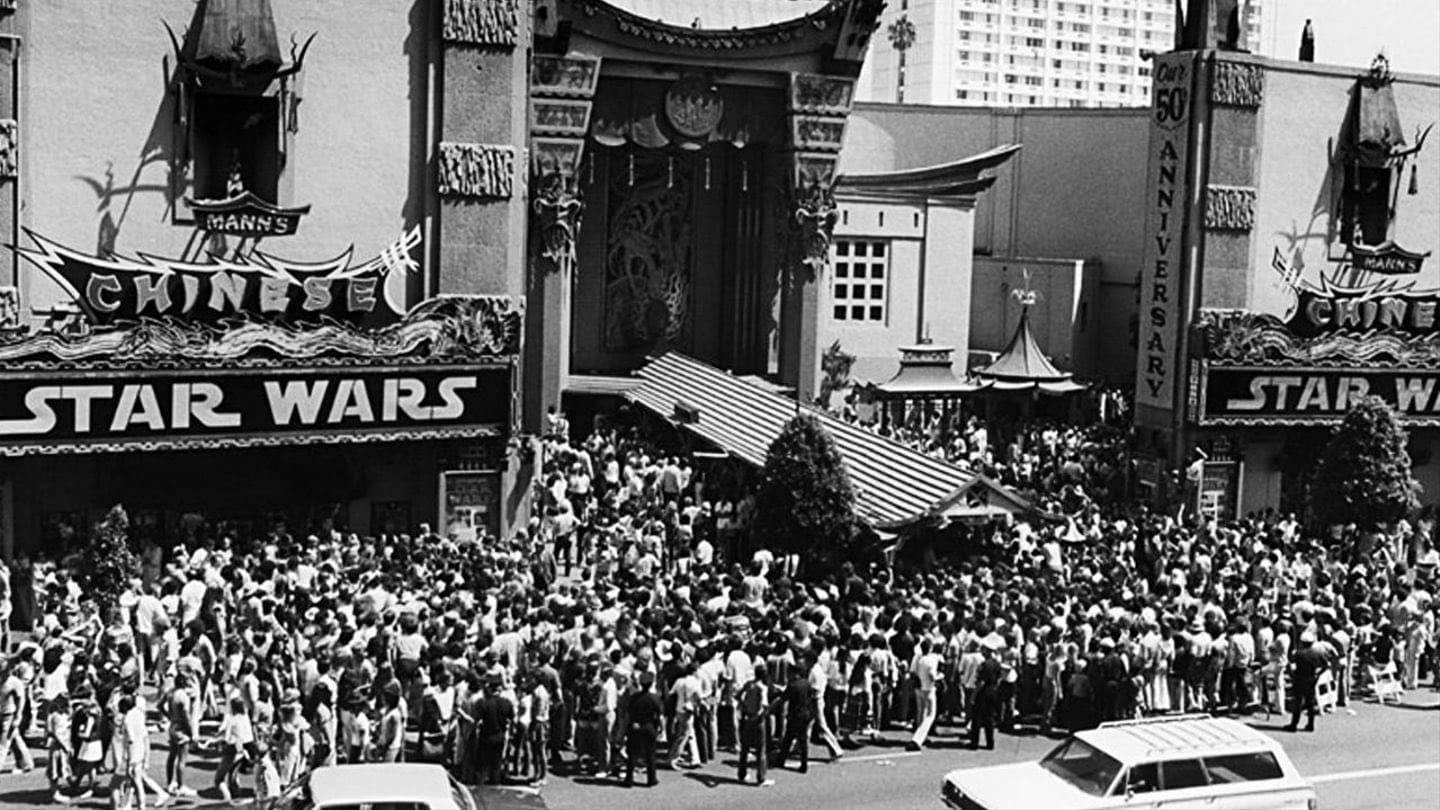Star Wars Episode 4 Theater opening day