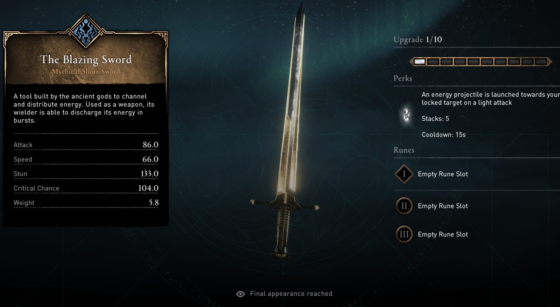 The Blazing Sword
