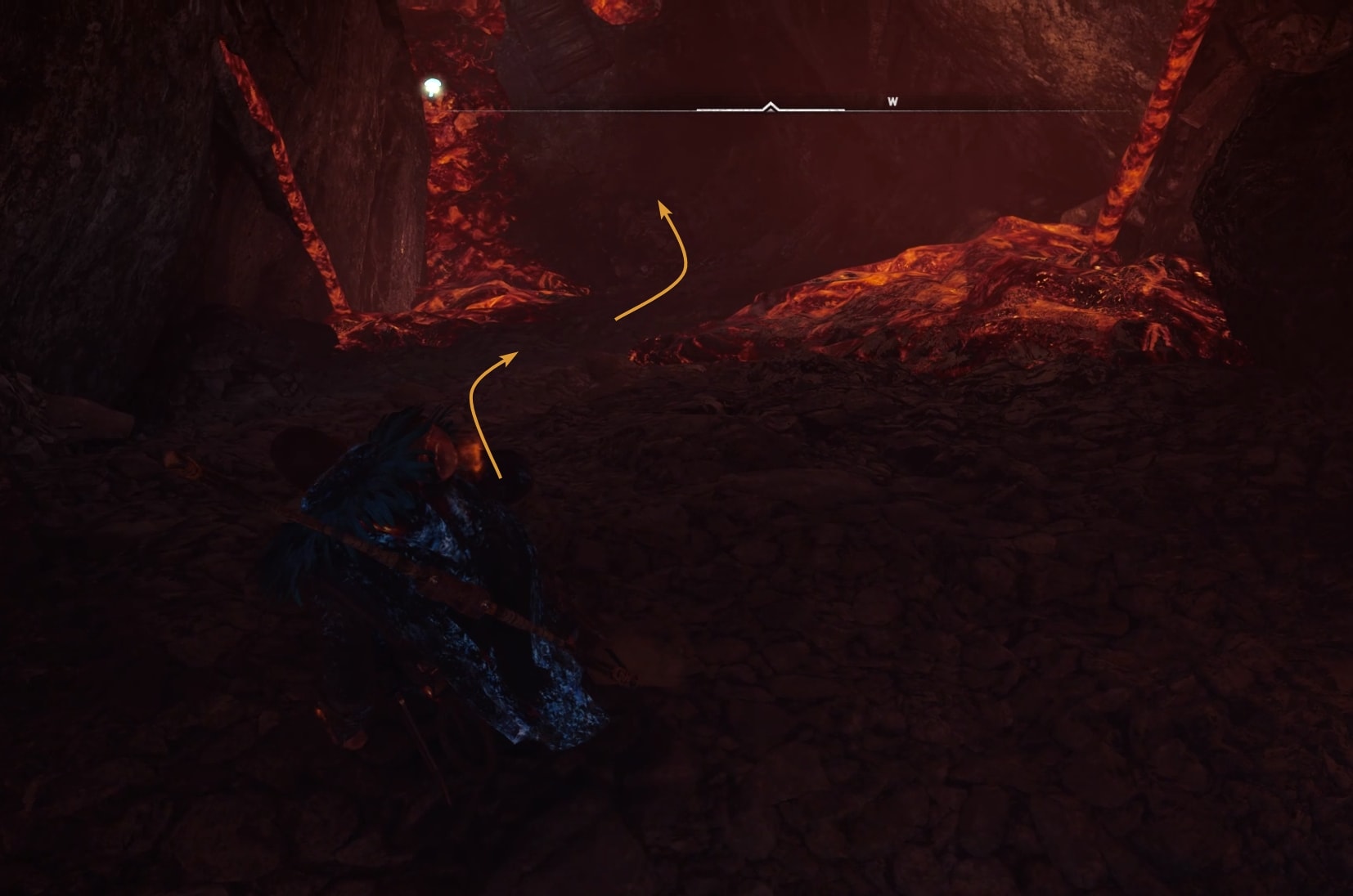 Verica's Tomb - lava