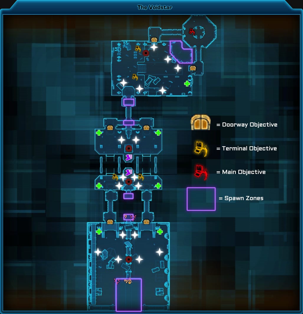 Voidstar Warzone Map Overview