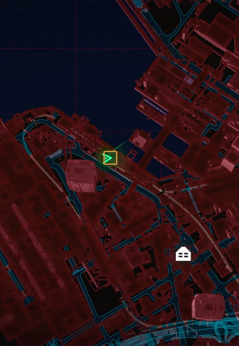 Where the Edgerunners keep JK while waiting for Tanaka