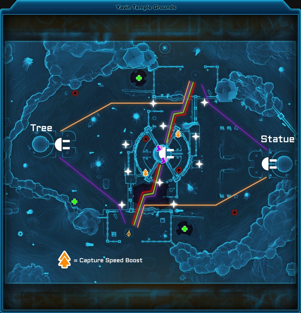 Yavin Temple Grounds Warzone Map