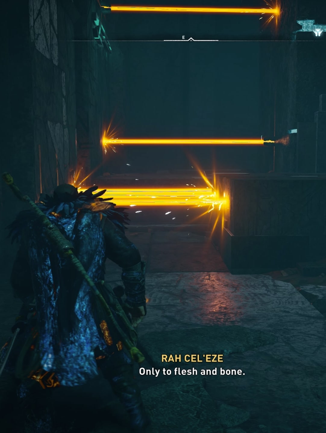 orange beams
