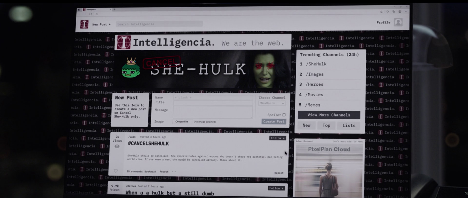 she-Hulk is targeted by conspiracy theorists