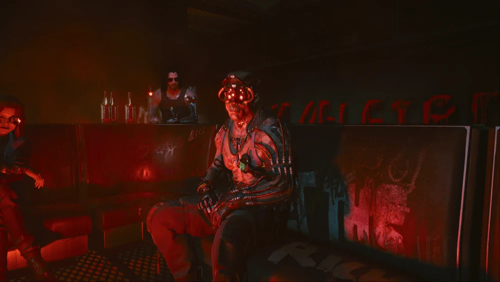 Brick appears much later after this mission in the club Totentanz