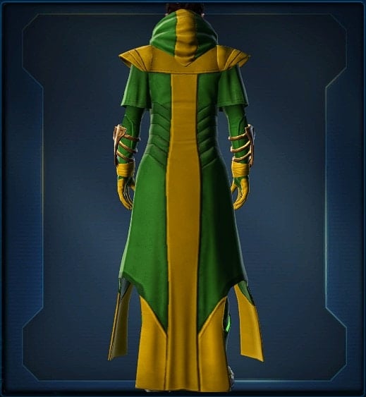 SWTOR Collector's Edition Vendors - Deep Green and Medium Yellow
