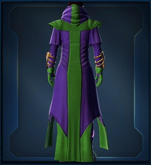 SWTOR Collector's Edition Vendors - Deep Purple and Medium Green