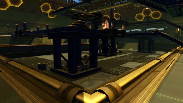 Huttball The Pit Area