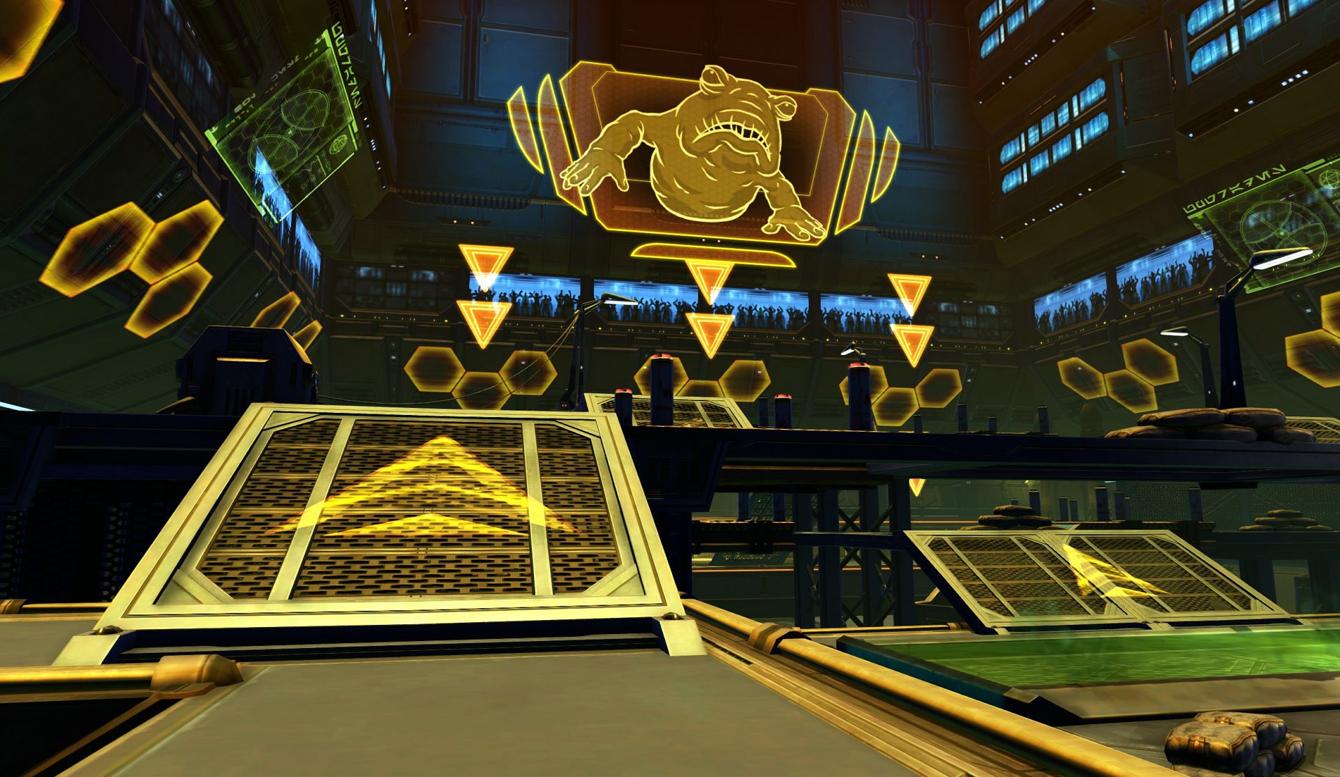 Huttball arrows - Yellow