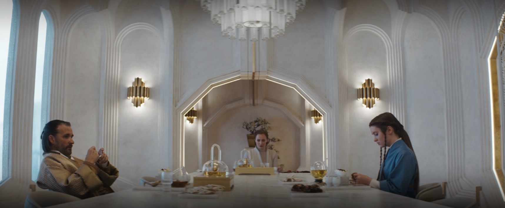 Andor Episode 5 Review - Mon Mothma and her family are having dinner