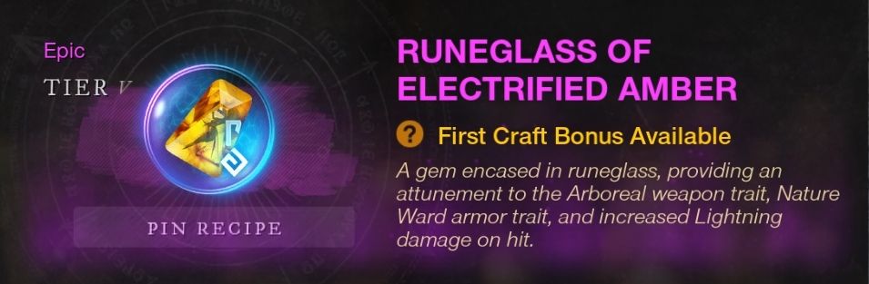 New World Runeglass Gem