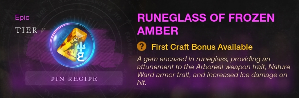 New World Runeglass Gem