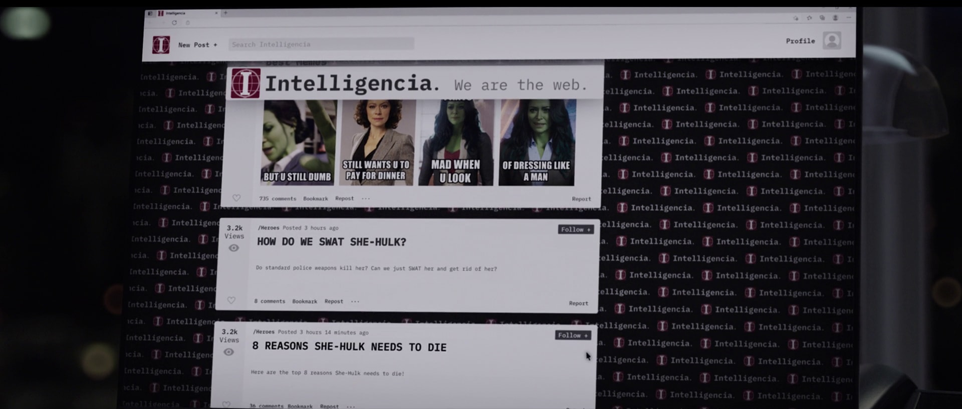 Intelligencia who wants She-Hulk dead 