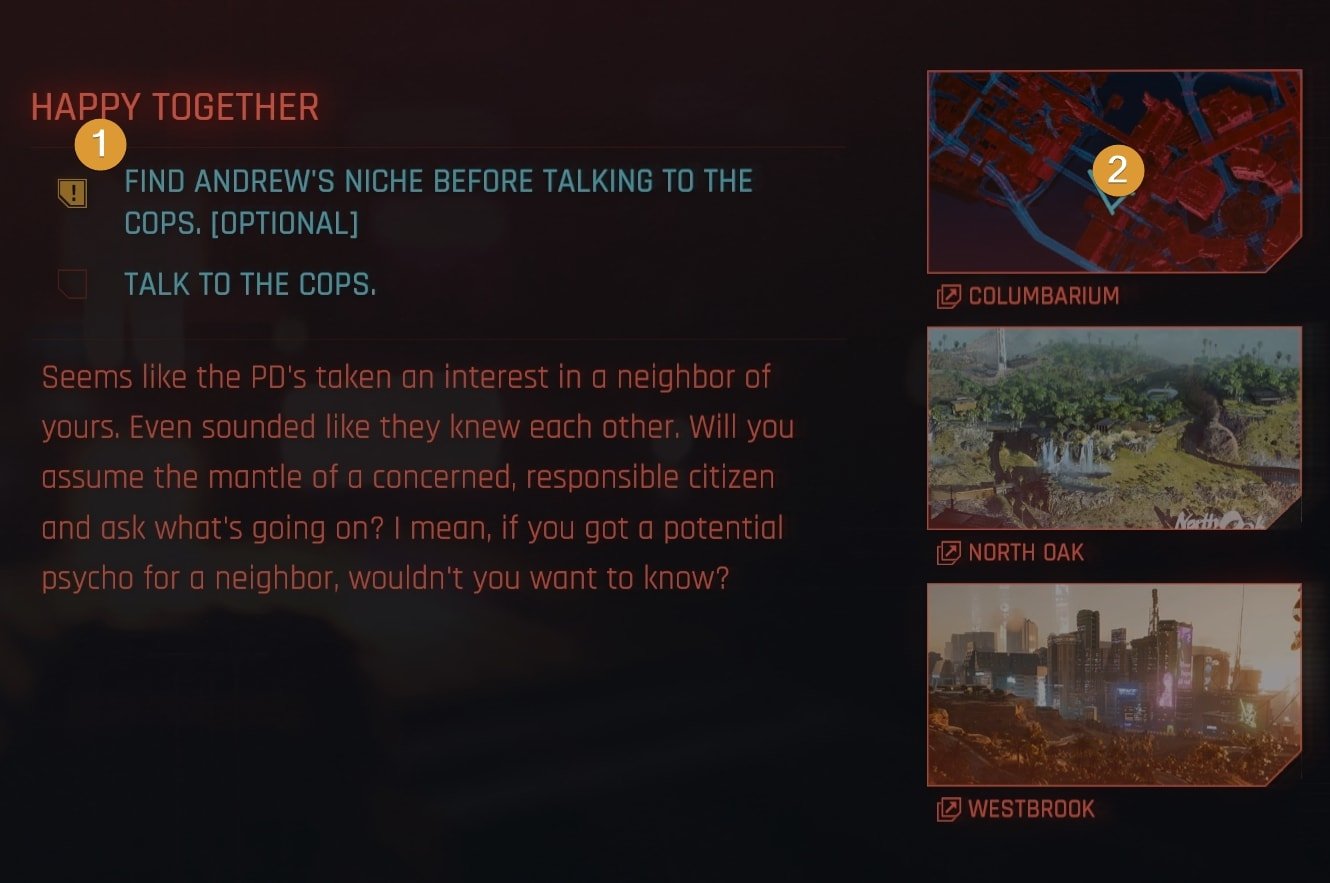 Activate the optional objective