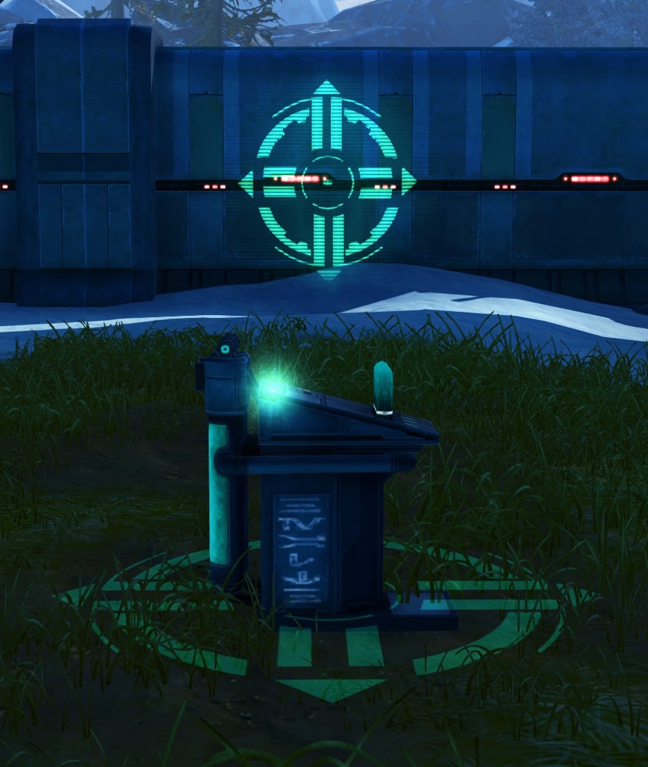 Alderaan Civil War Map in SWTOR PvP - Healing Buff