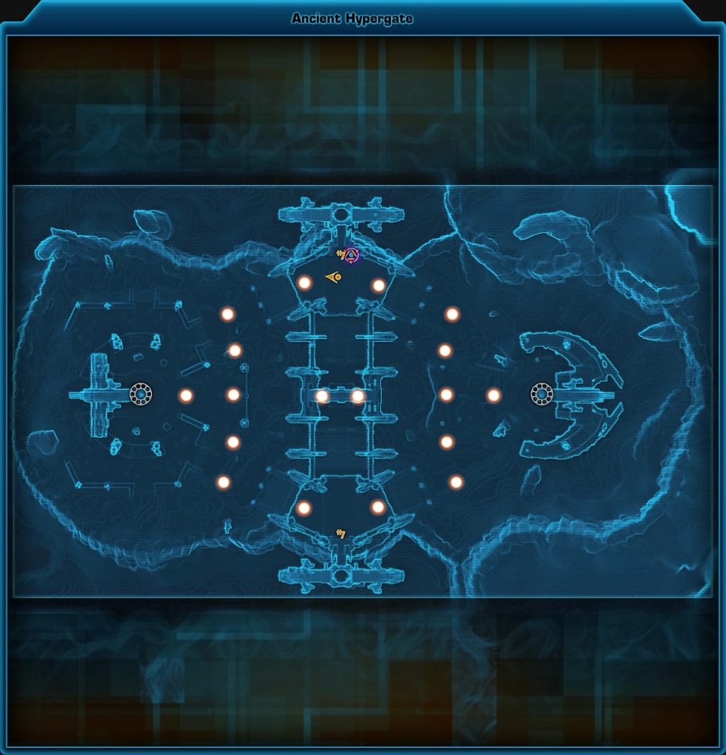 Ancient Hypergate Teleport Locations